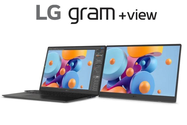 LG gram +view